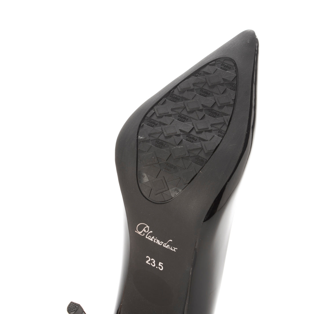 プラチナドゥ Platino deux 極細ヒール ハイヒール ポインテッドトゥ パンプス