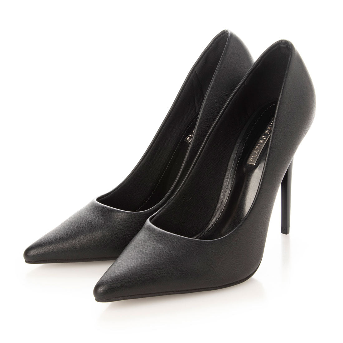 プラチナドゥ Platino deux 極細ヒール ハイヒール ポインテッドトゥ パンプス