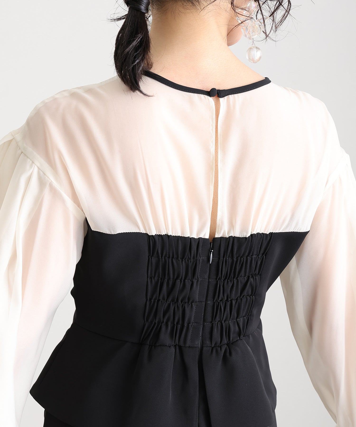 プールヴー PourVous 袖有及膝長同窗會垂墜背心裙邀請婚禮正式場合禮服派對裙 正式 連衣裙 派對裙 20代 30代 40代