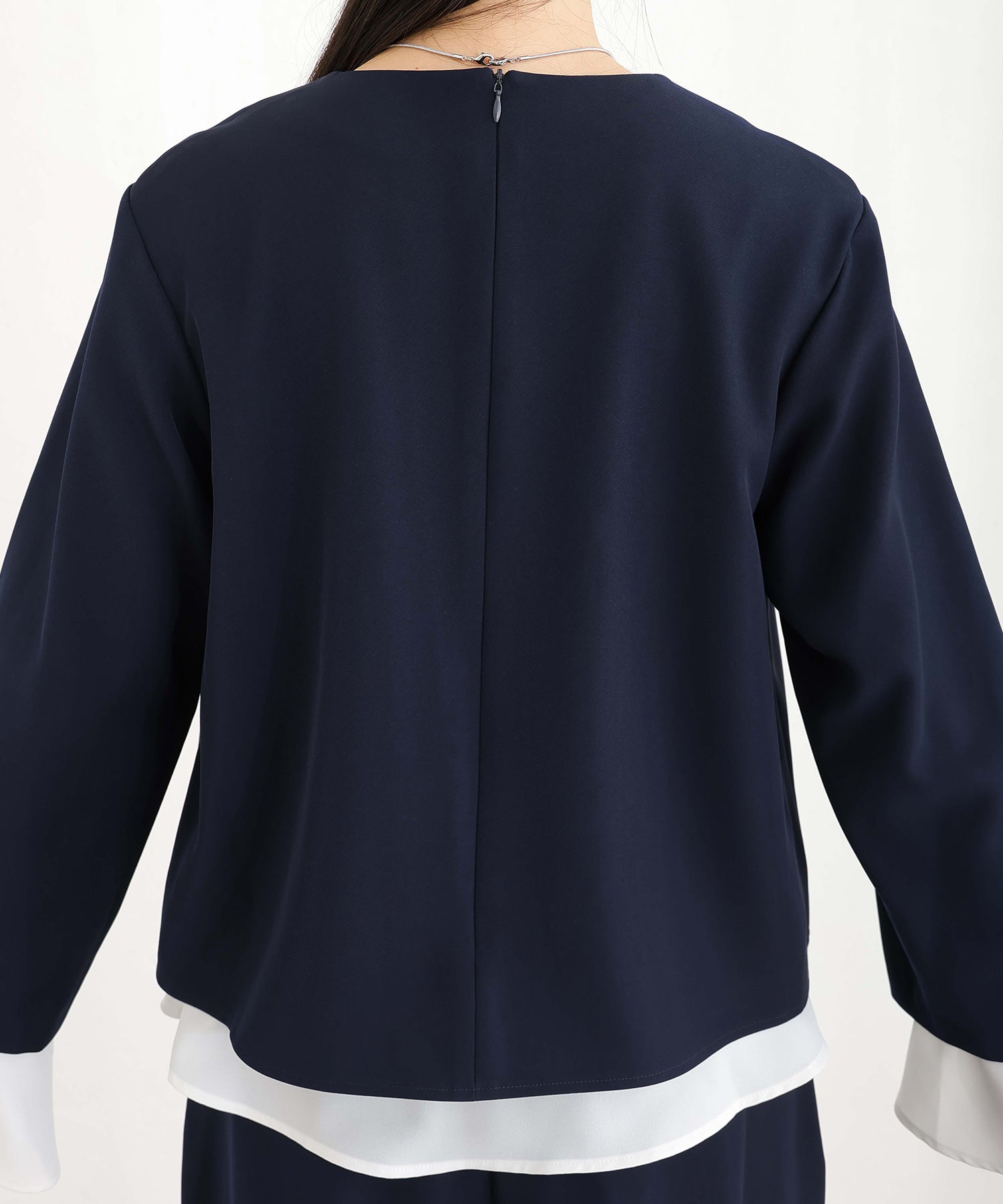 PourVous Blouse Ceremony Formal Setup Entrance Ceremony Graduation Ceremony Mother Outfit Mom Entrance Ceremony Graduation Ceremony Mother 40s 30s Shichi-Go-San Mourning Suit Jacket & Set-Up Pants 3-Piece Set with Pockets Formal Dress