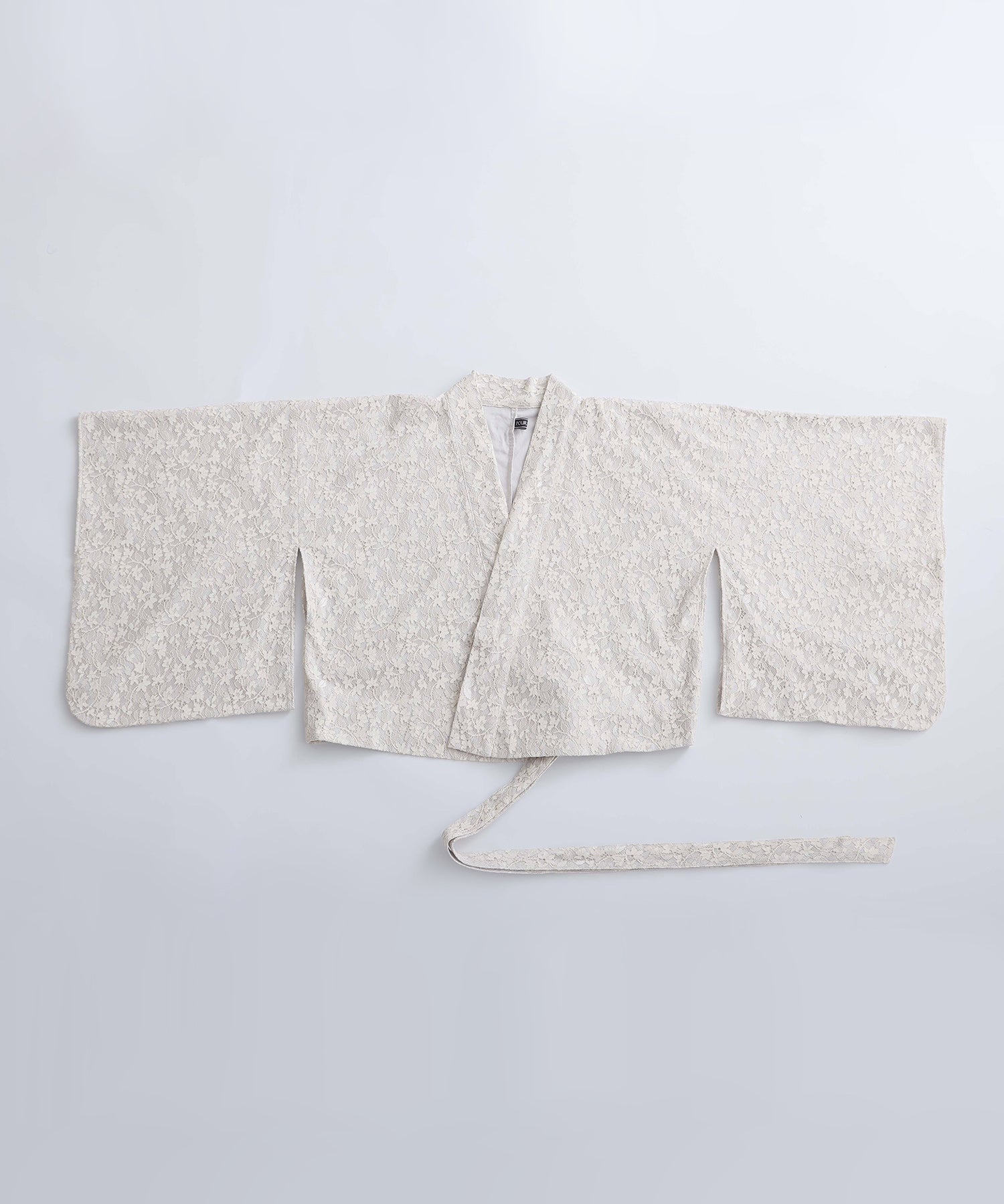 プールヴー PourVous セパレート 二部式 一人で着られる 大人浴衣3点セット オリジナルデザイン 綿 兵児帯 女性 黒 選べる シック レトロ レース 花柄 ウエストゴム フォーマル ワンピース パーティードレス (オフホワイト) オフホワイト