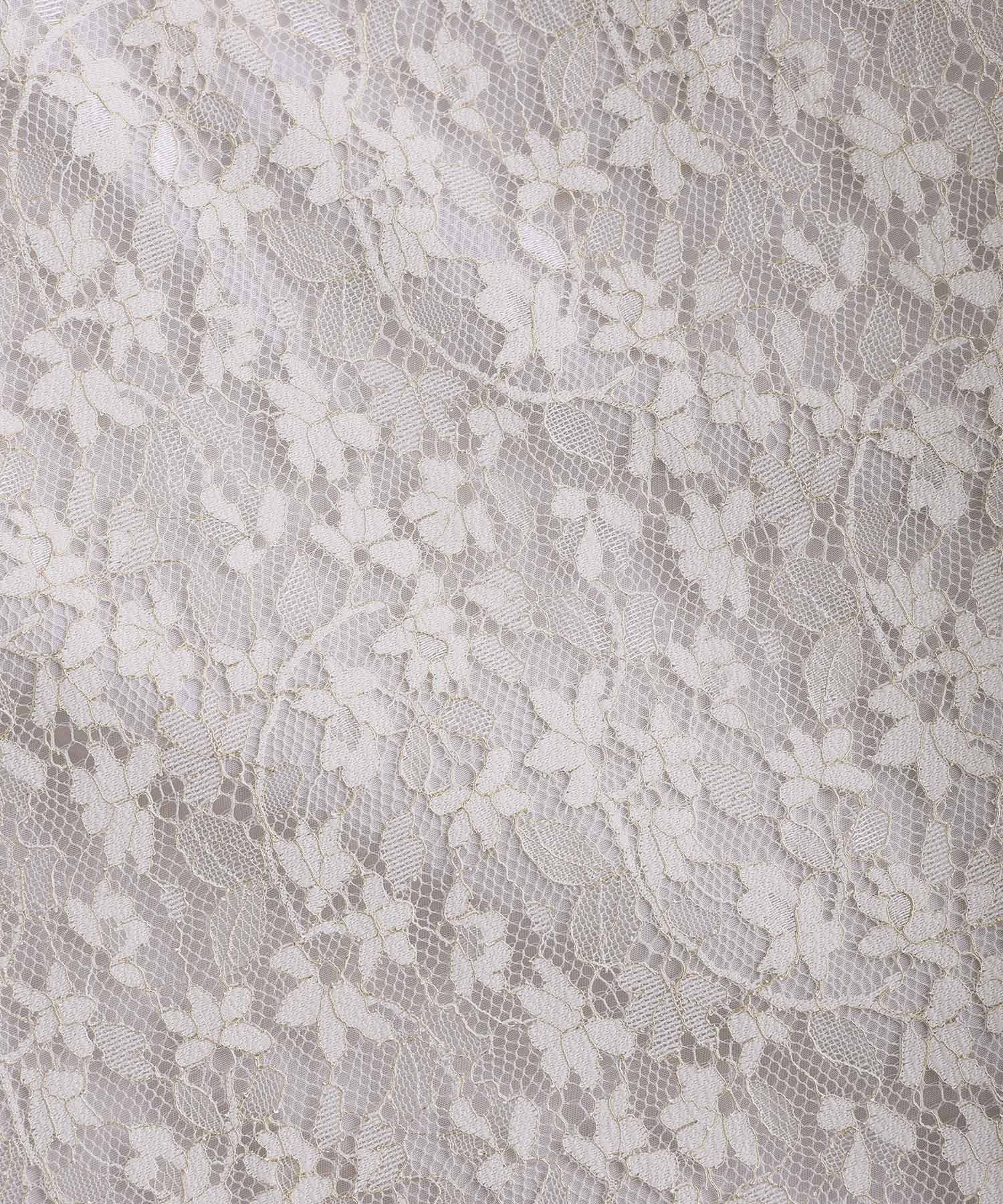 プールヴー PourVous セパレート 二部式 一人で着られる 大人浴衣3点セット オリジナルデザイン 綿 兵児帯 女性 黒 選べる シック レトロ レース 花柄 ウエストゴム フォーマル ワンピース パーティードレス (オフホワイト) オフホワイト