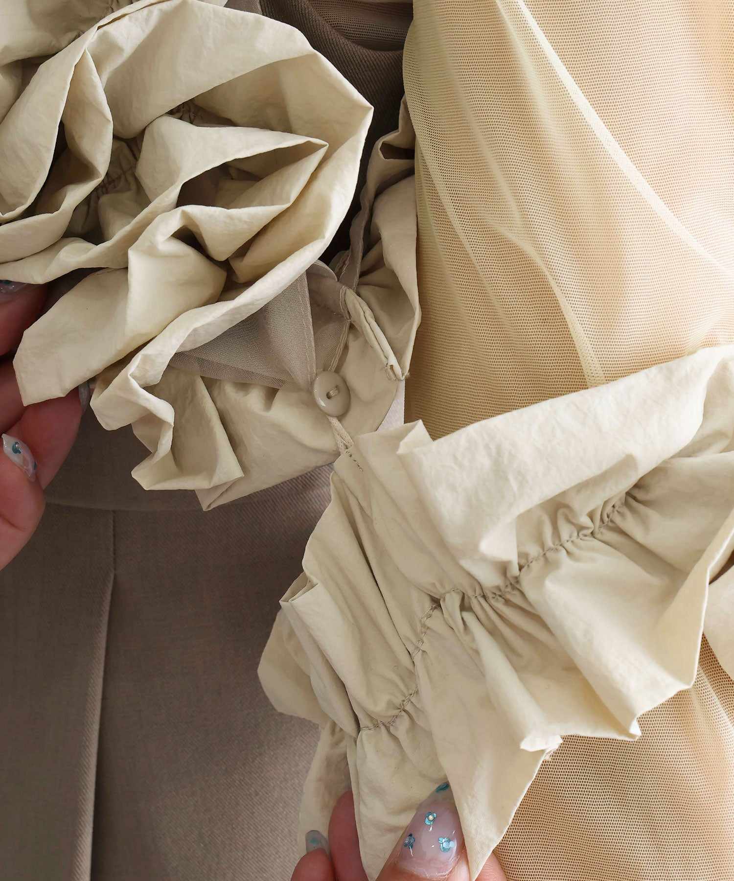 プールヴー PourVous オールインワンパーティードレス結婚式二次会&ワイド3点セットラッフルビスチェセレモニーフォーマルロング丈オケージョンドレス同窓会成人式 フォーマル ワンピース 20代 30代 40代 (グレー) グレー