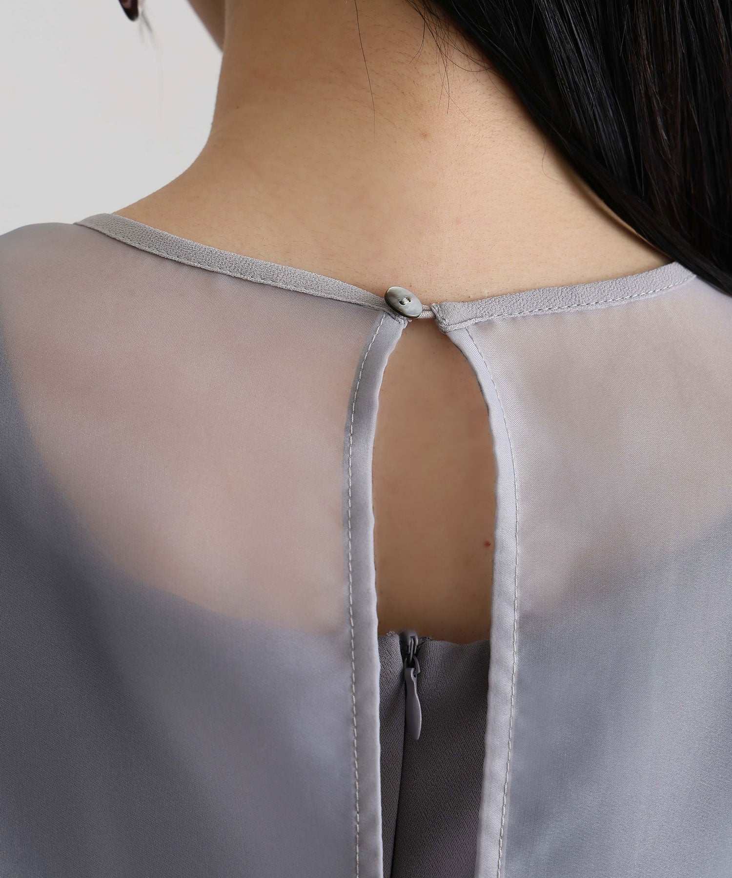 プールヴー PourVous セットアップパーティードレス結婚式二次会&ワイドパンツペプラム2点セットオーガンジーセレモニーフォーマルロング丈オケージョンドレス同窓会成人式 フォーマル ワンピース パーティードレス (ブラック) ブラック