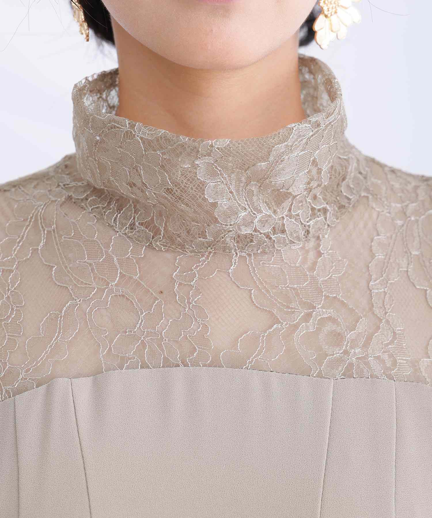 Vui Poul Vous Pour Vous高頸派對禮服精選MONILE LONG&SLEEVE wating正式一件20S 30S 40S