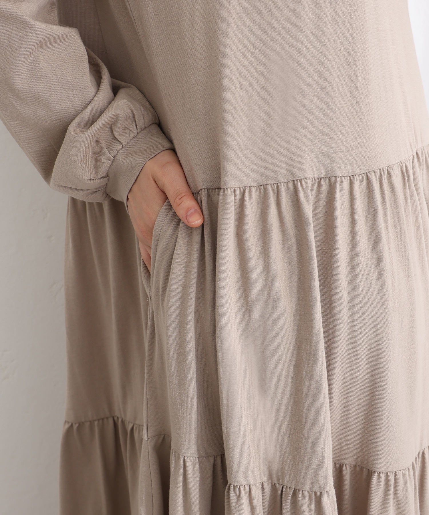 PourVous Long Tiered Cut Dress Formal Dress Party Dress for 20s 30s 40s