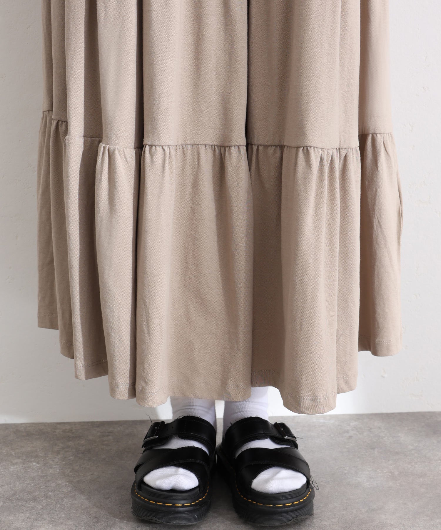 PourVous Long Tiered Cut Dress Formal Dress Party Dress for 20s 30s 40s