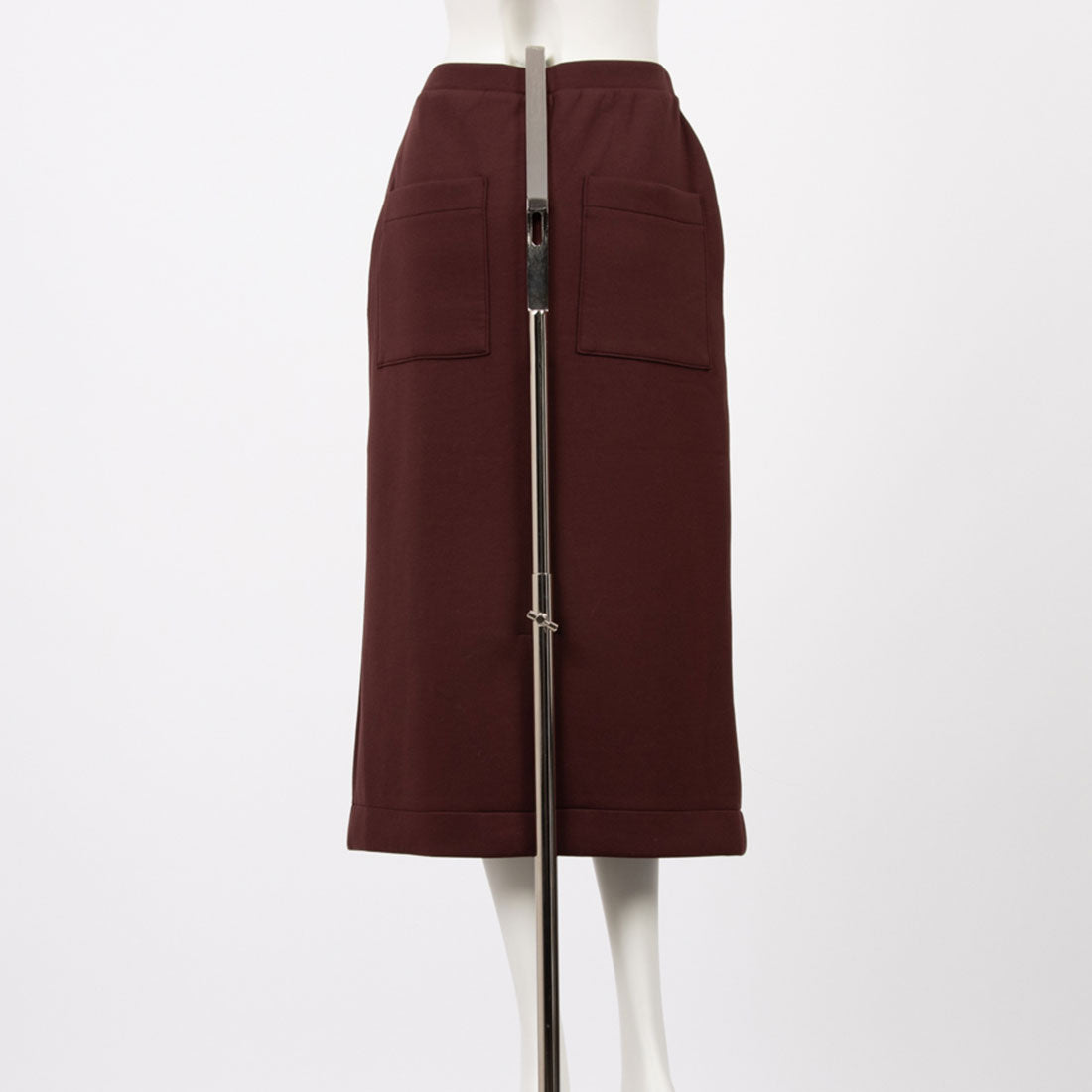 パルチザン Partisan ダブルエアーストレートスカート ブルー