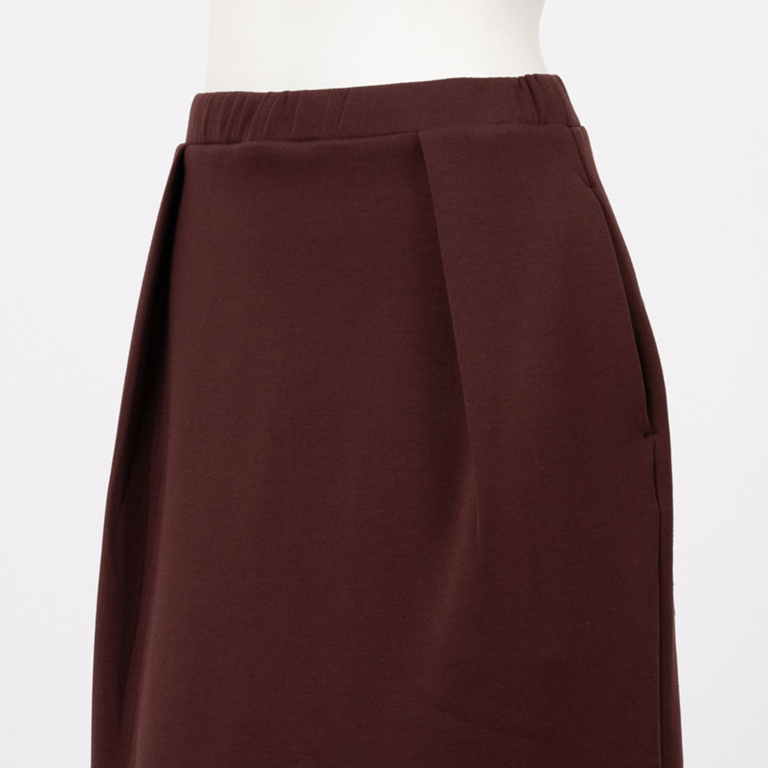 パルチザン Partisan ダブルエアーストレートスカート ブルー