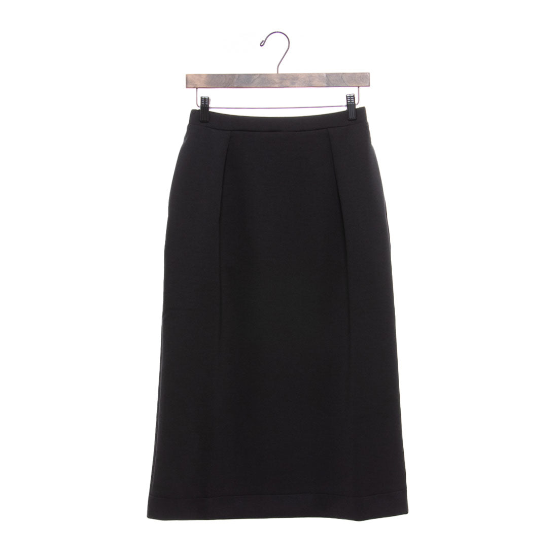 パルチザン Partisan ダブルエアーストレートスカート ブラック