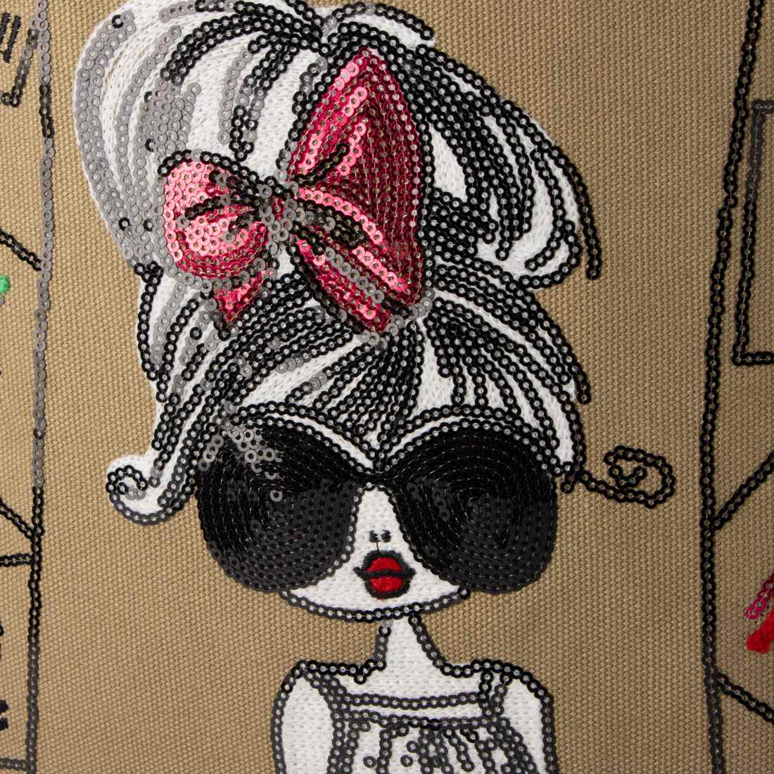 プリムフィオーレ PrimuFiore 帆布スパンレディ縦トート