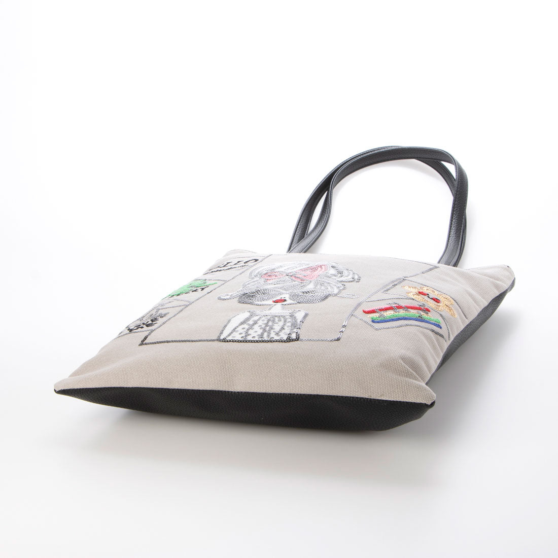 プリムフィオーレ PrimuFiore 帆布スパンレディ縦トート