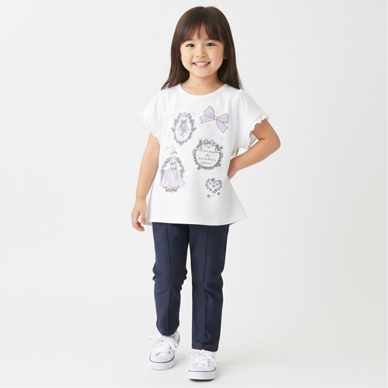 ピューピルハウス Pupil House バリューT バレエモチーフ (オフ ホワイト) オフ ホワイト