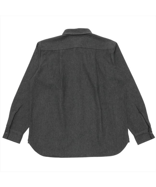 ピッタリ Pitta Re:) 【Pitta Re:)】 カジュアルシャツ ヘビーウェイトネルシャツ 長袖 メンズ (チャコール) チャコール