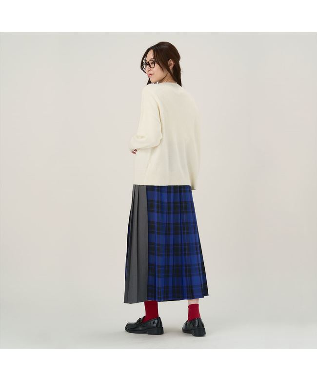 ピッタリ Pitta Re:) 【Pitta Re:)】 ラム混ゆるニットプルオーバー レディース
