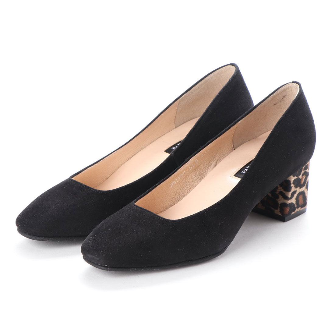 パラディクルール PARADIS COULEUR スクエアカットプレーンパンプス