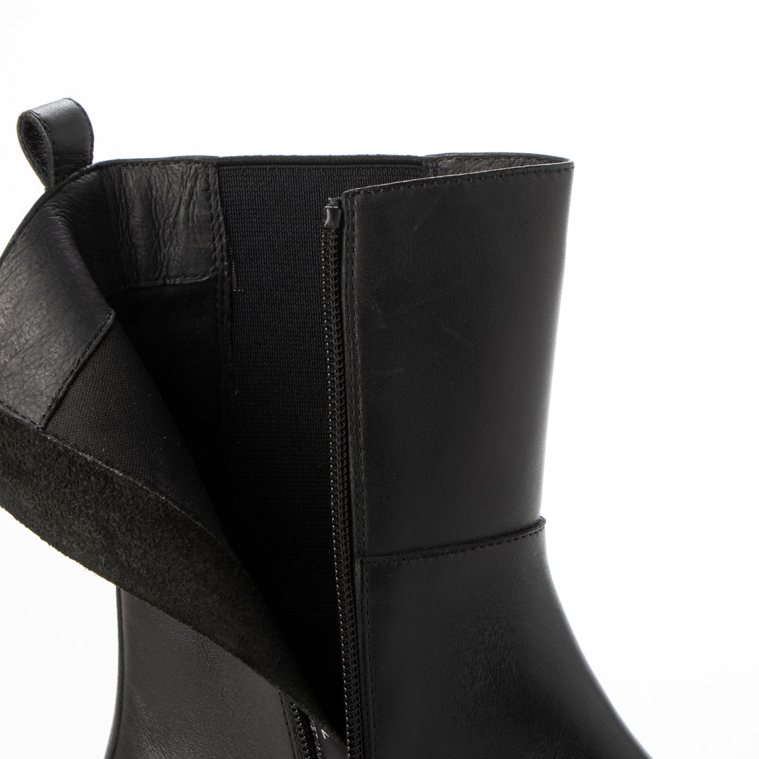 PARADIS COULEUR EVA sole side gore short boots