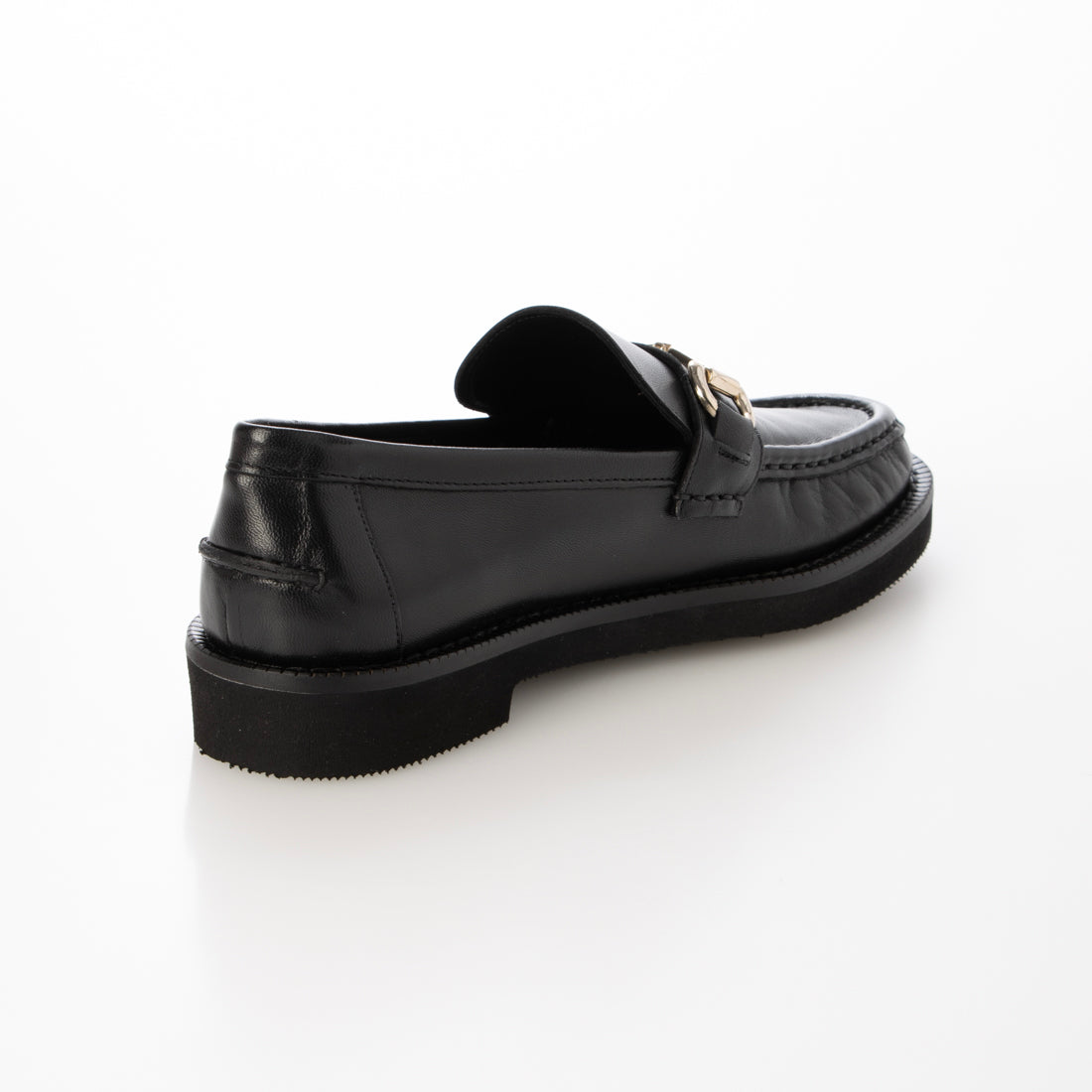 パスクッチ PASCUCCI ラウンドトウビットローファー (ブラック) ブラック