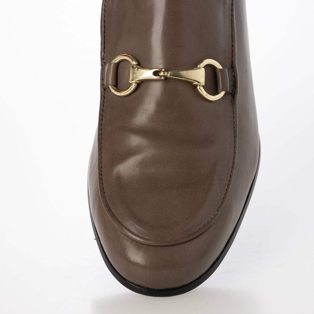 パスクッチ PASCUCCI スムースレザービットモカシューズ (オーク) オーク