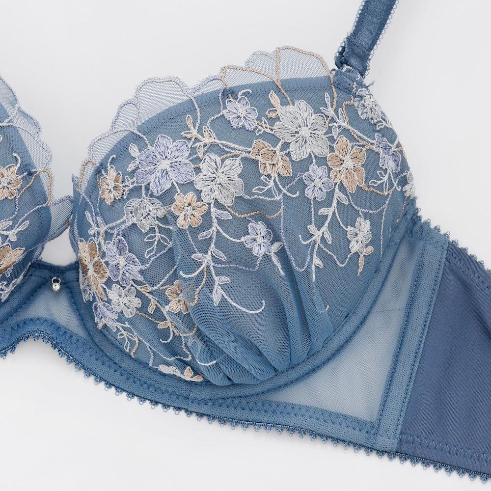 パリーゼ Palissee 【EFカップ】フローラルレースカップブラ&ショーツ ナイスフィットシリーズ【返品不可商品】