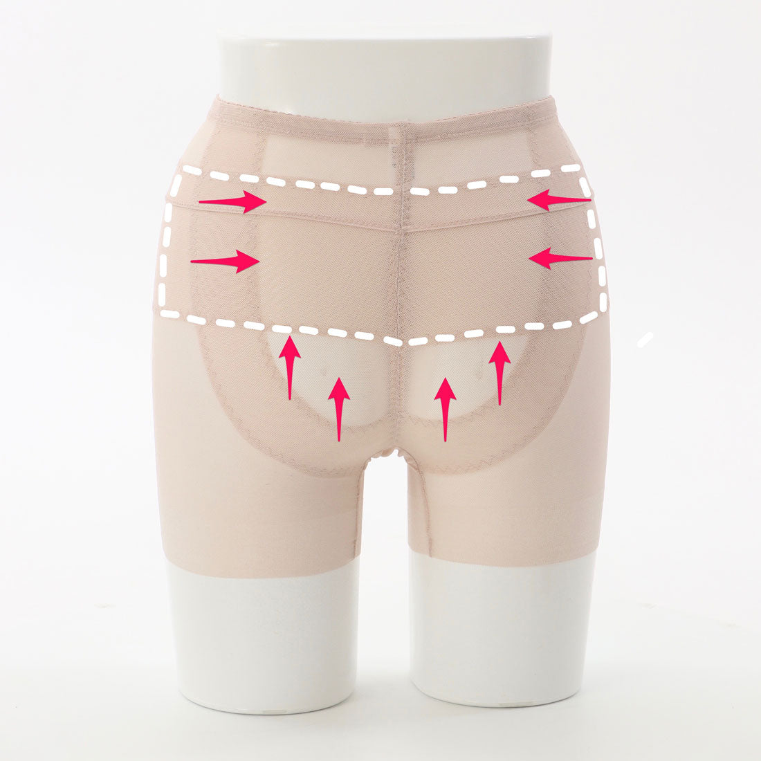 パリーゼ Palissee 【スタンダードガードル】夏涼しい!快適メッシュガードル【返品不可商品】