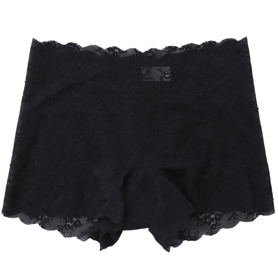 パリーゼ Palissee フェムケア吸水サニタリーショーツ(ボクサーシームレスレースタイプ)【返品不可商品】 (ブラック) ブラック