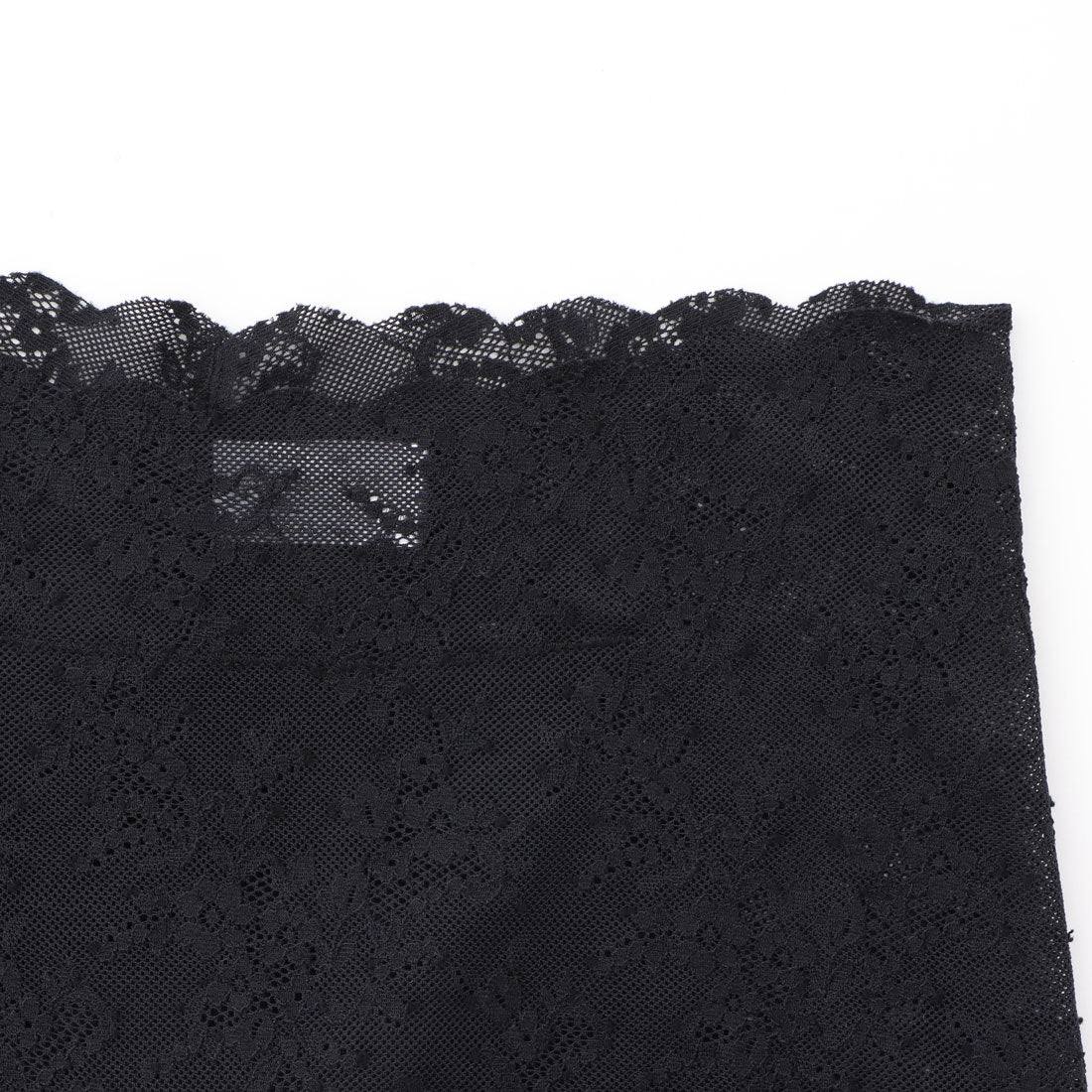 パリーゼ Palissee フェムケア吸水サニタリーショーツ(ボクサーシームレスレースタイプ)【返品不可商品】 (ブラック) ブラック