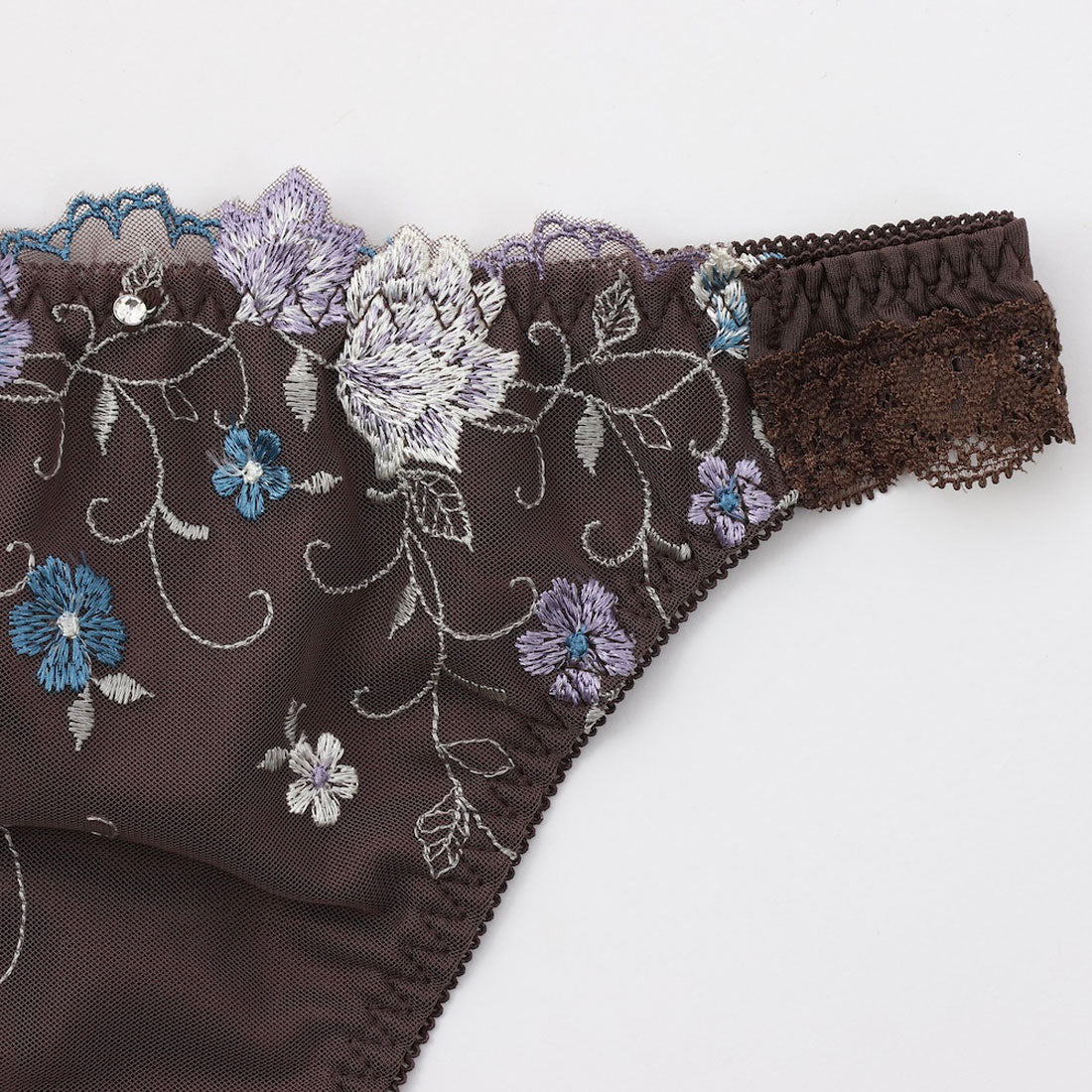 パリーゼ Palissee ブルーメ Tバックショーツ 【返品不可商品】 (ブラウン) ブラウン