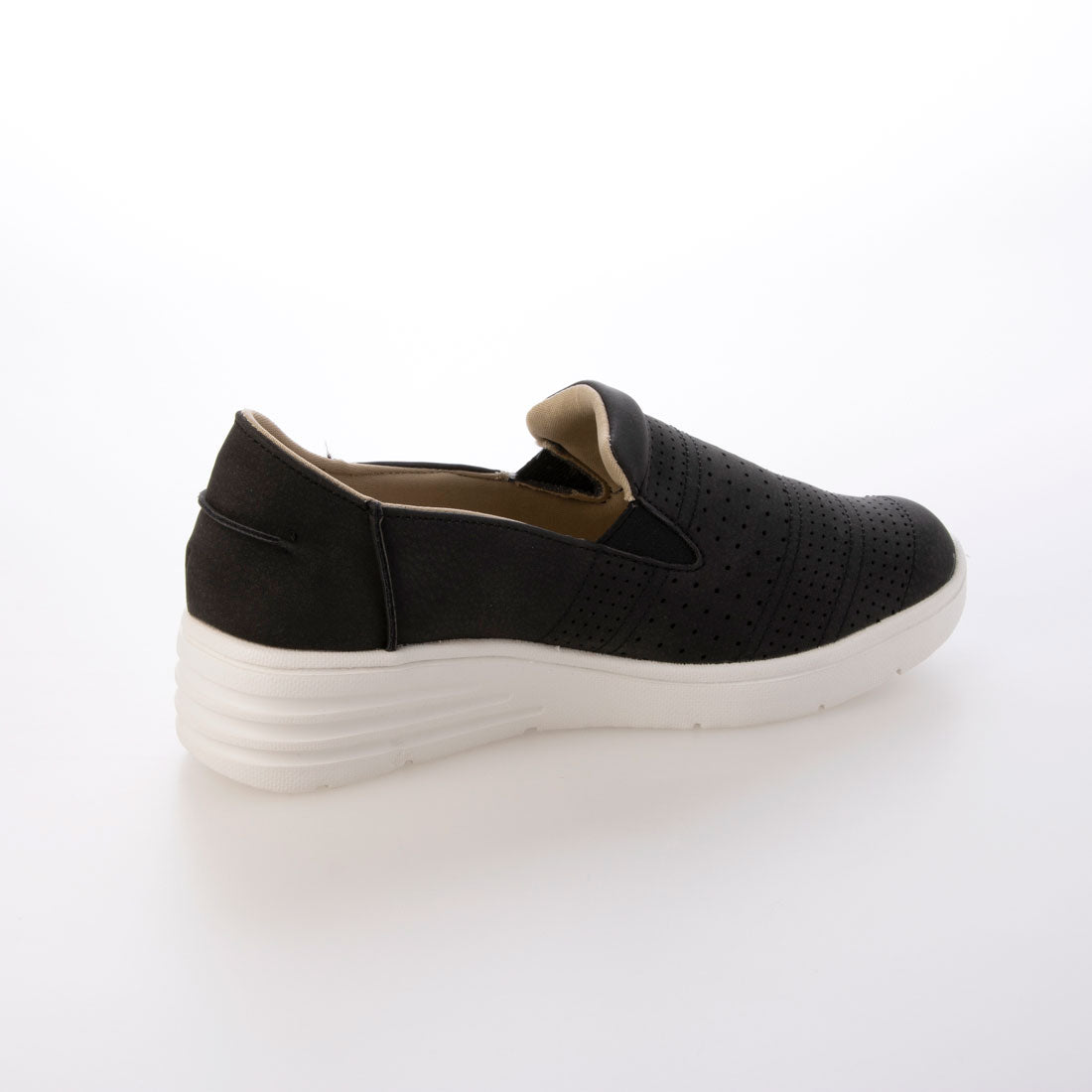 パータム リラクシング ユー PARTAM Relaxing you パンチングサイドゴアシューズ (BL) BL