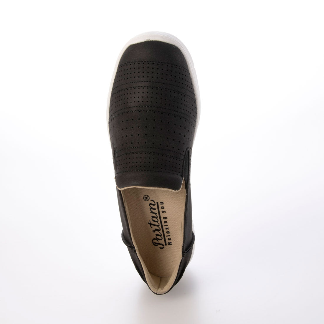 パータム リラクシング ユー PARTAM Relaxing you パンチングサイドゴアシューズ (BL) BL