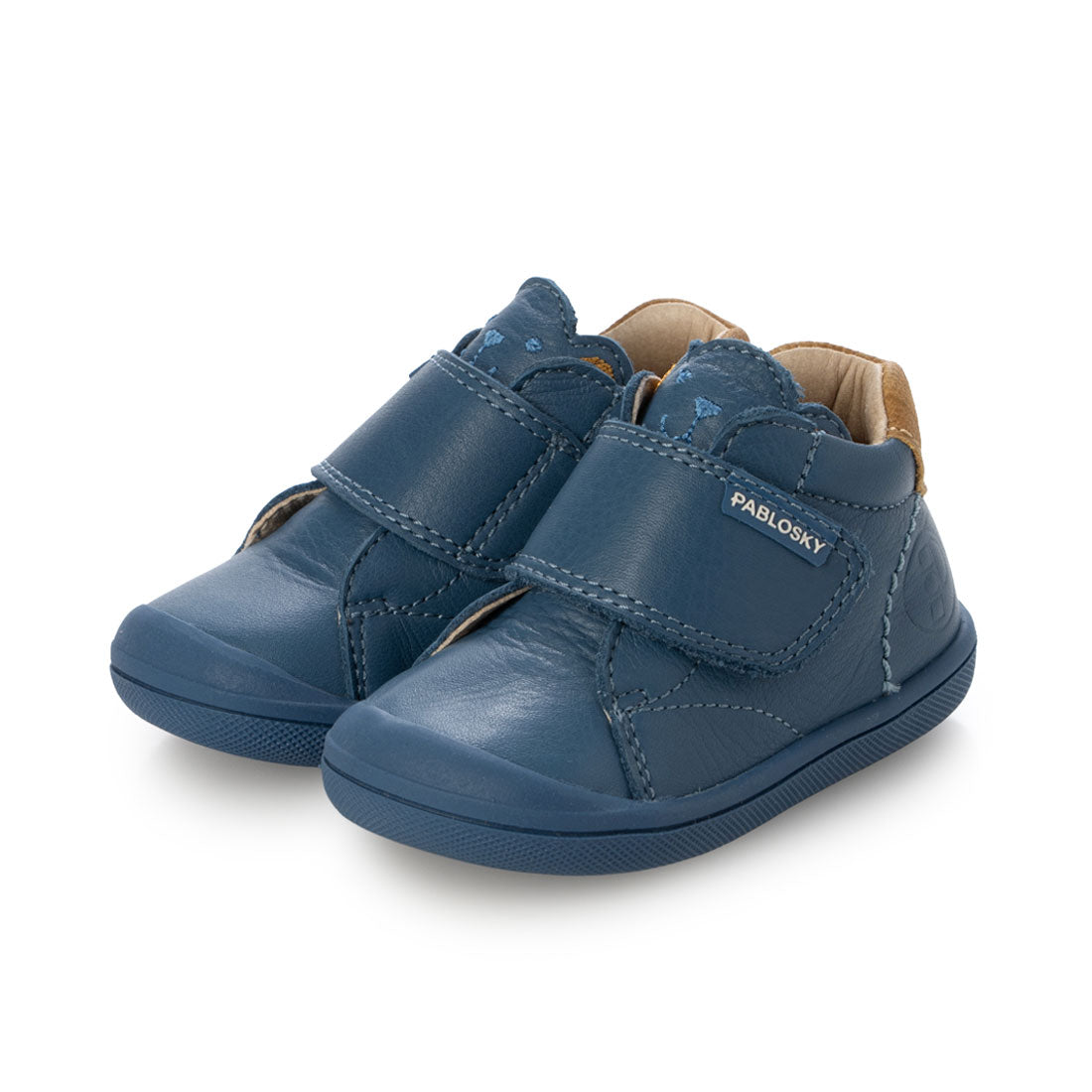 パブロスキー PABLOSKY ベアー レザーファーストシューズ (Blu Magia) Blu Magia