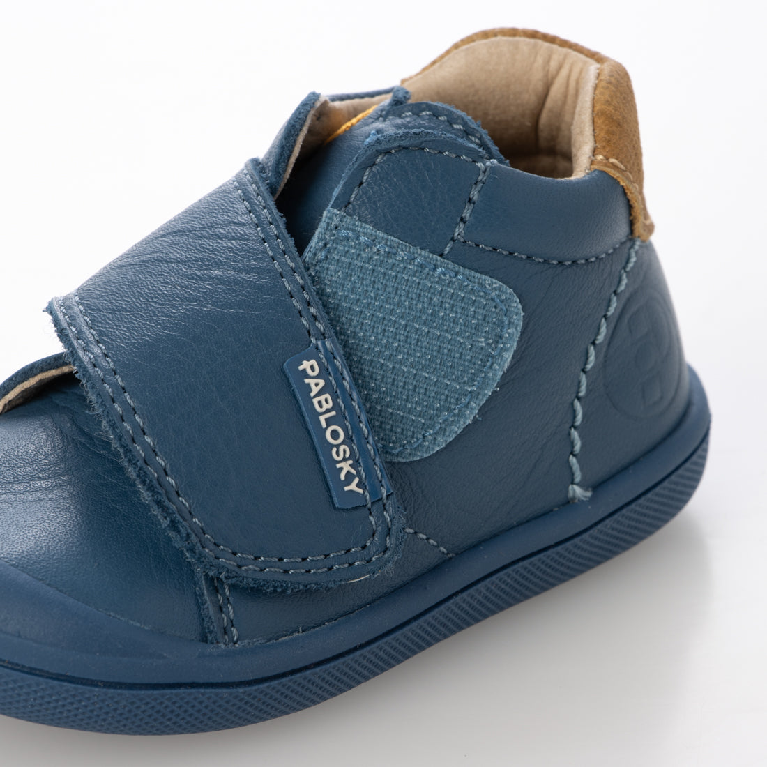 パブロスキー PABLOSKY ベアー レザーファーストシューズ (Blu Magia) Blu Magia