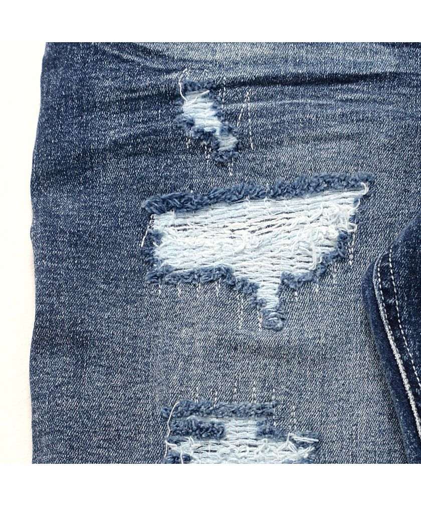キャバリア CavariA CavariA リペア加工スキニーデニムパンツ