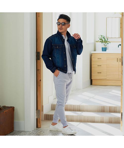 キャバリア CavariA CavariA 接触冷感ストレッチジョガーパンツ メンズ ストレッチ 接触冷感 ウエストゴム 涼しい パンツ リブパンツ 大人 きれいめ イージーパンツ ゴルフ (BEG(ベージュ)) BEG(ベージュ)
