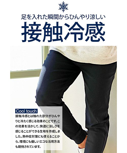 キャバリア CavariA CavariA 接触冷感ストレッチジョガーパンツ メンズ ストレッチ 接触冷感 ウエストゴム 涼しい パンツ リブパンツ 大人 きれいめ イージーパンツ ゴルフ (BEG(ベージュ)) BEG(ベージュ)