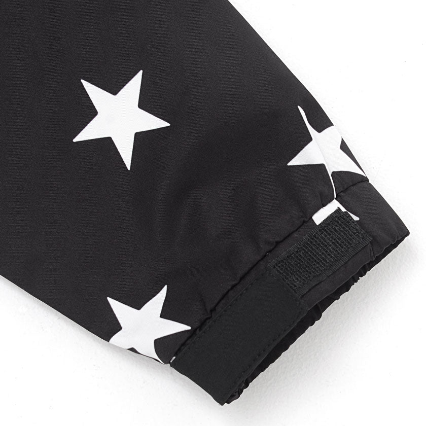 キャバリア CavariA C.V.R.A スター柄切替マウンテンパーカー アウター