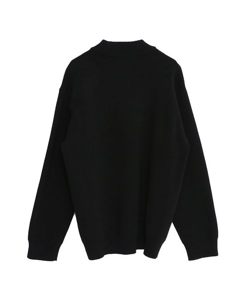 キャバリア CavariA CavariA ネックが選べるミラノリブ長袖ニット
