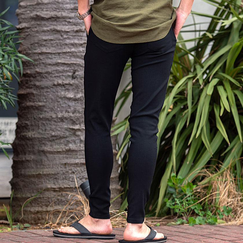 キャバリア CavariA CavariA 接触冷感スキニーパンツ ストレッチ