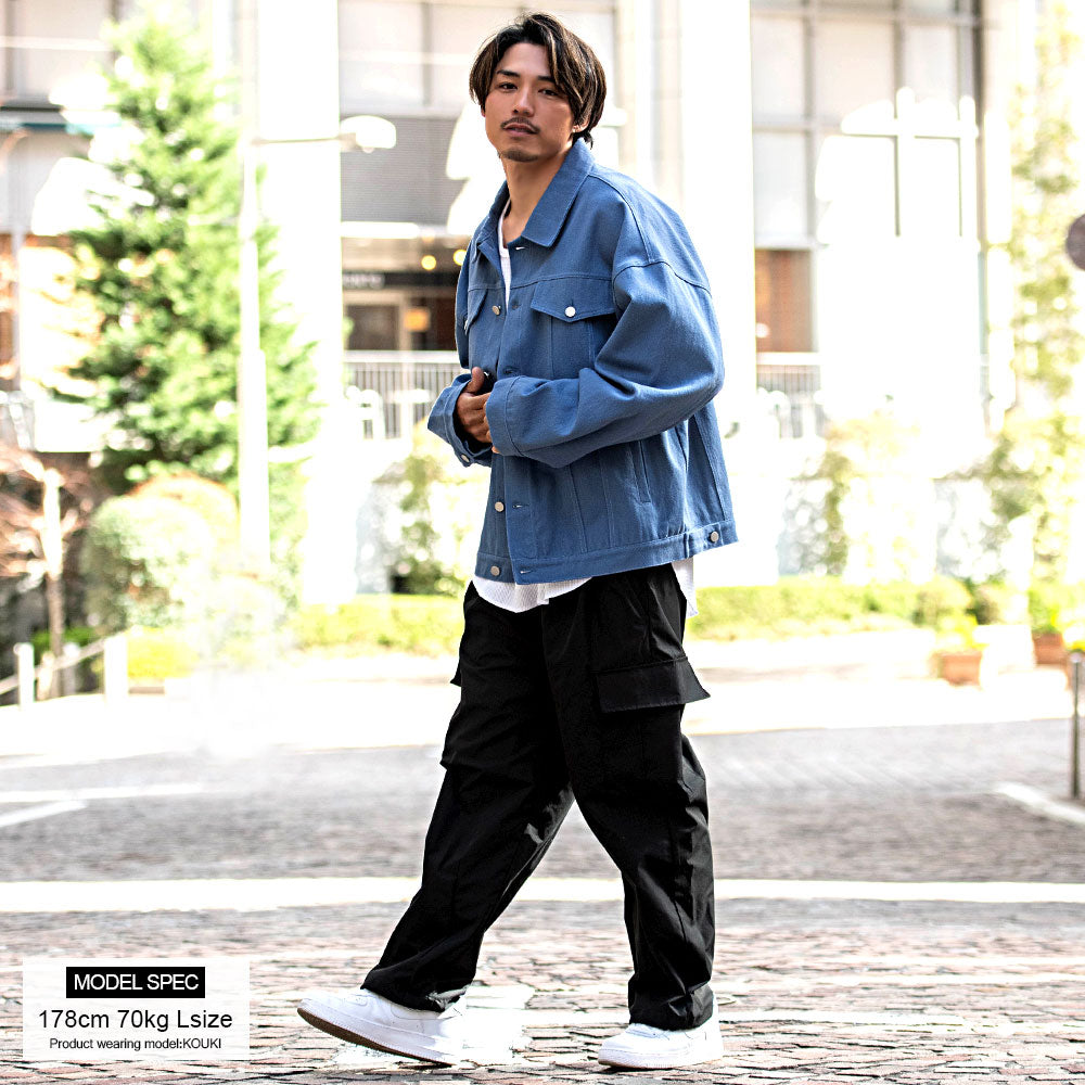 キャバリア CavariA CavariA オーバーサイズ長袖Gジャン