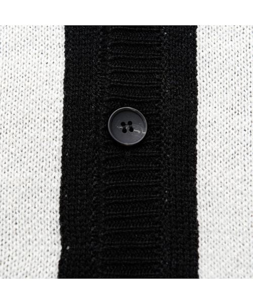 キャバリア CavariA CavariA 総柄カーディガン 羽織 (WHT(ホワイト)) WHT(ホワイト)