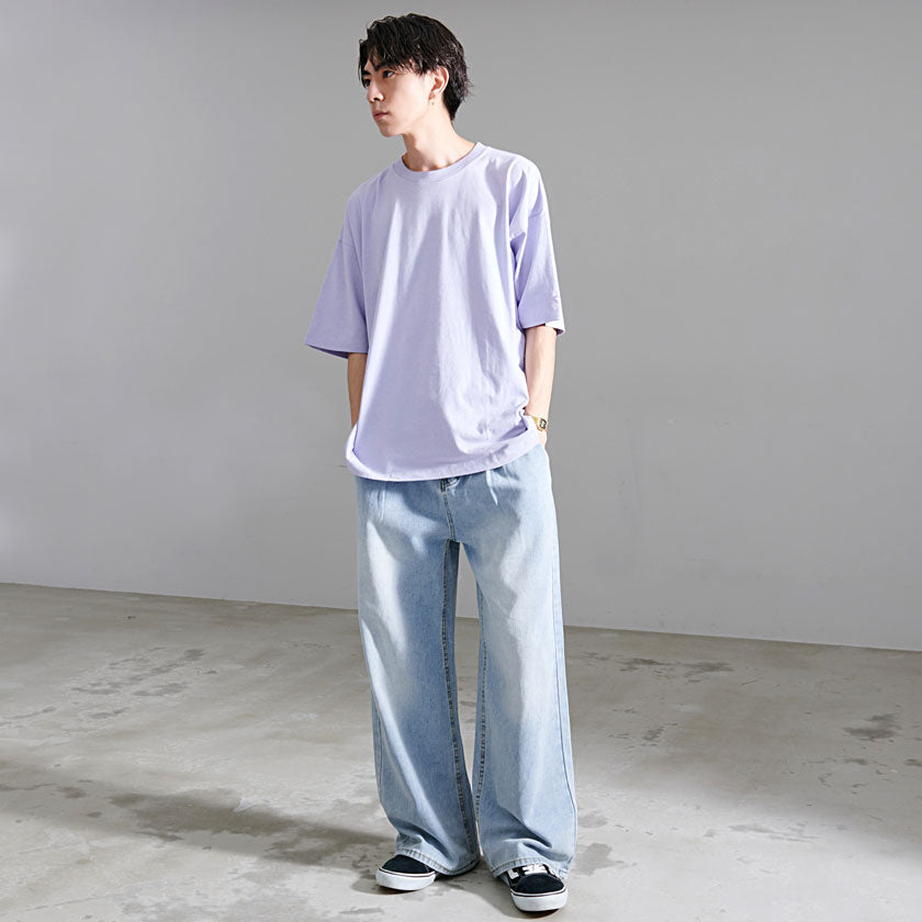 キャバリア CavariA CavariA デニムワイドパンツ