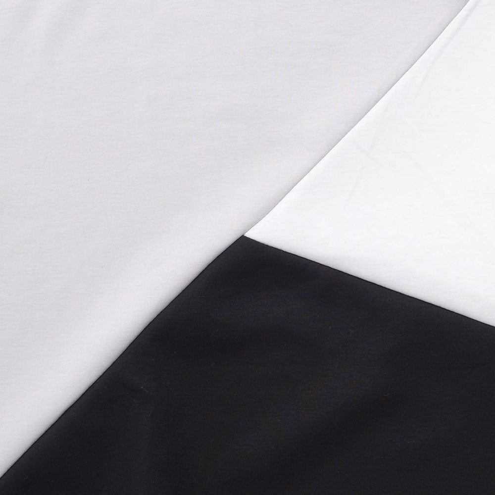 キャバリア CavariA CavariA クルーネック 切り替え長袖トレーナー