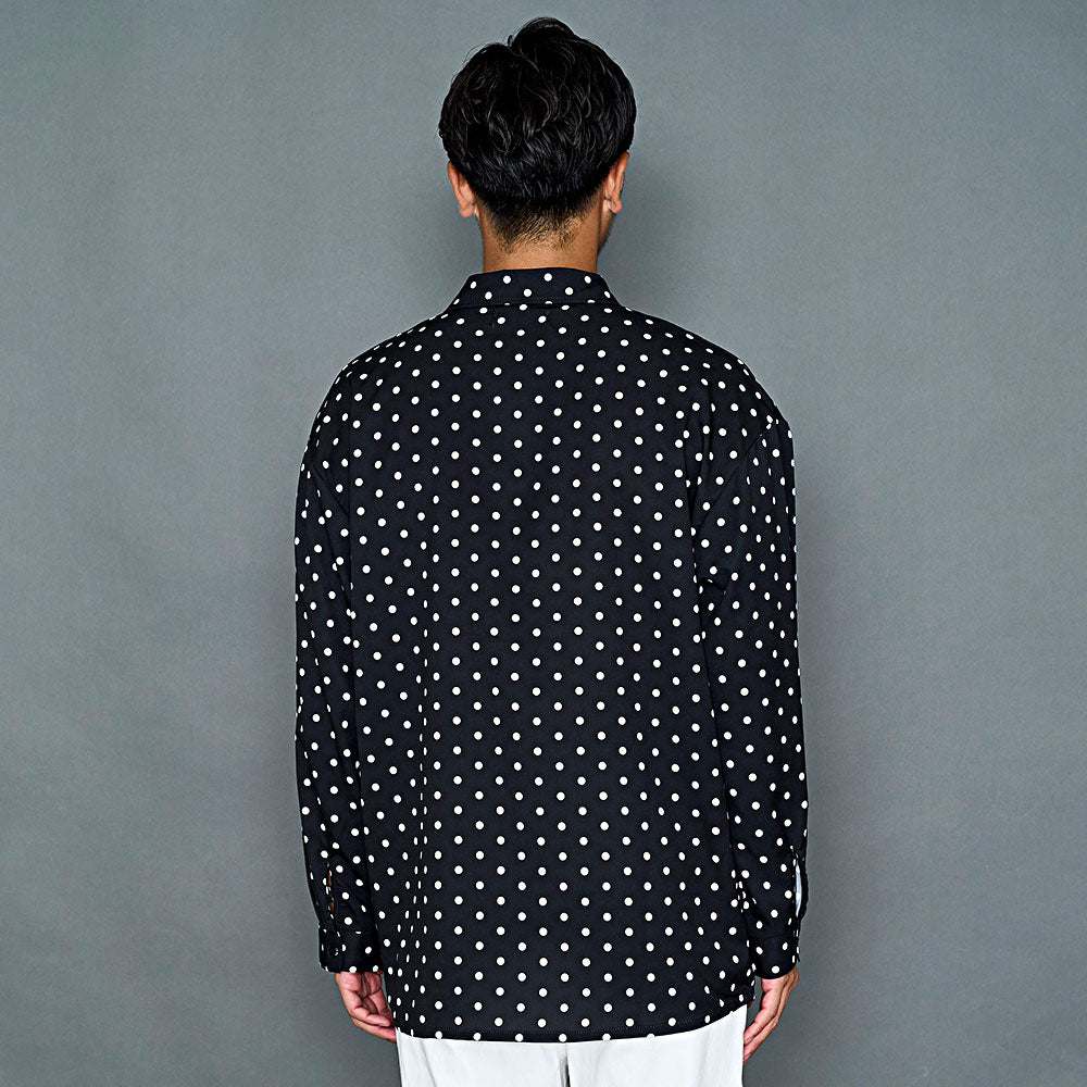 キャバリア CavariA CavariA 總柄長袖襯衫