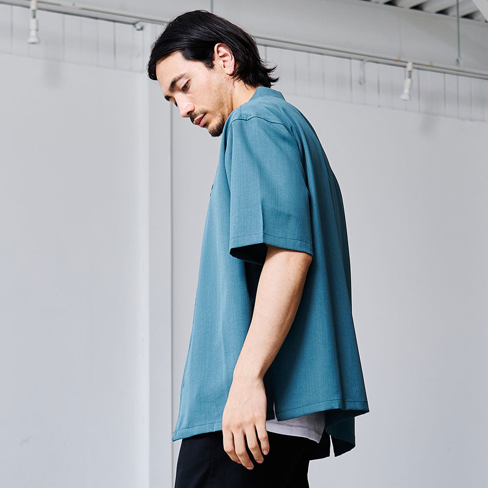 キャバリア CavariA U.S. POLO ASSN. オープンカラー半袖シャツ (22(BEG/ベージュ)) 22(BEG/ベージュ)