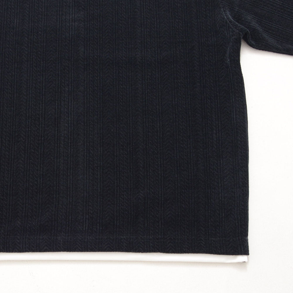 キャバリア CavariA CavariA モールJQキーネックLS TEE 長袖Tシャツ (05.IVO(アイボリー)) 05.IVO(アイボリー)