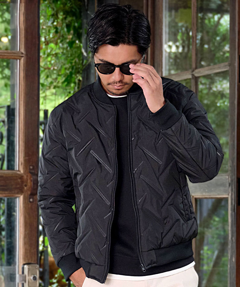 キャバリア CavariA CavariA シームレスMA-1 (BLK(ブラック)) BLK(ブラック)