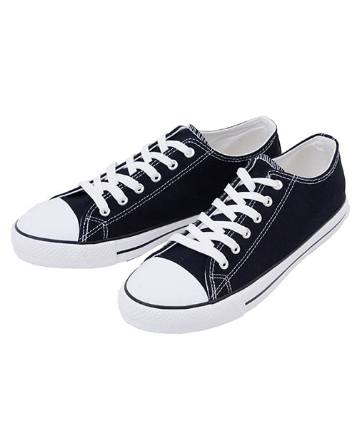 シルバーバレットセレクト SB Select SB select【シルバーバレットセレクト】キャンバスレースアップローカットスニーカー (BLK(ブラック)) BLK(ブラック)