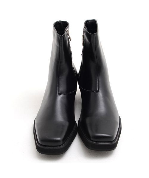 シルバーバレットセレクト SB Select SB select 切り替えサイドジップヒールブーツ ブーツ