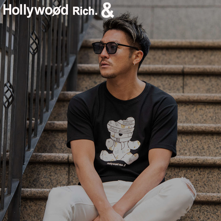 銀彈選擇 SB Select Hollywood rich.& Smooth Punk Bear 短袖 TEE