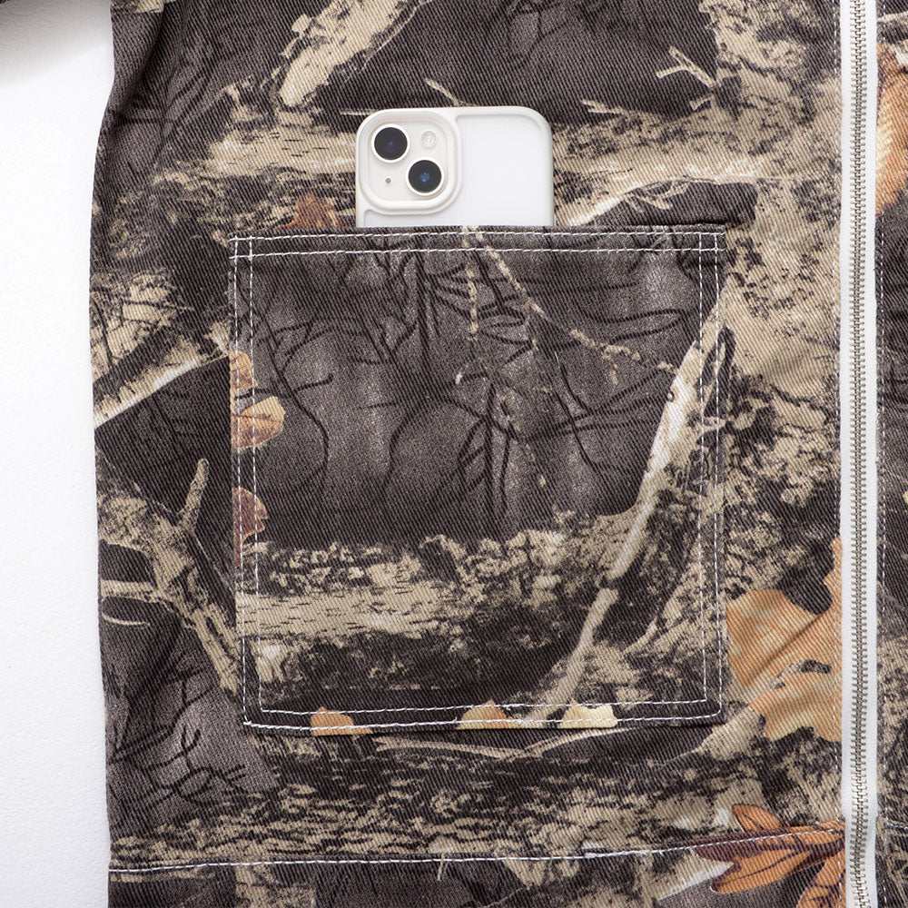 Silver Bullet Select SB Select CavariA Real Tree Pattern Zip Long Sleeve Jacket
